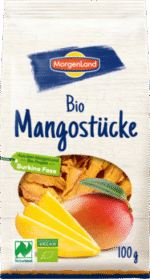 MorgenLand Bio Mangostücke 100g