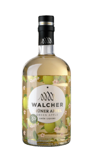 Edelbrennerei Walcher Bio Grüner Apfellikör 0,7l