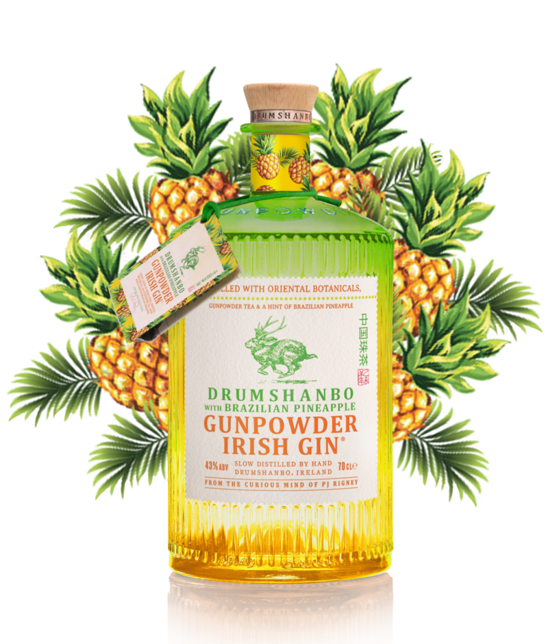 Drumshanbo Gunpowder Irish Gin mit brasilianischer Ananas 0,7l