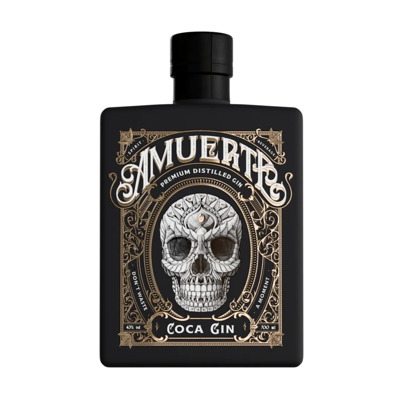 Coca Gin Amuerte Black Edition 0,7l