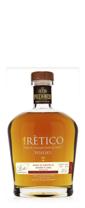 Brennerei Psenner Whisky eRético Single Malte Grappa & Sherry Casks 5 Jahre 0,7l