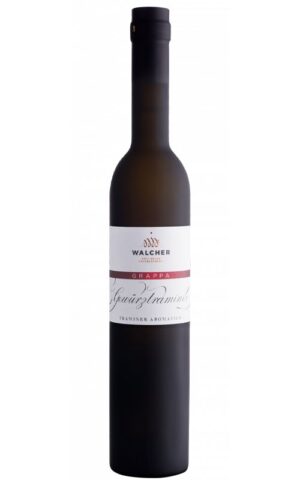 Edelbrennerei Walcher Grappa Gewürztraminer Traminer Aromatico  0,5l