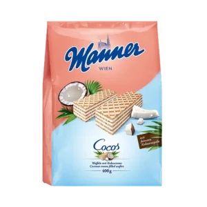 Manner Waffeln mit Kokoscreme 400g