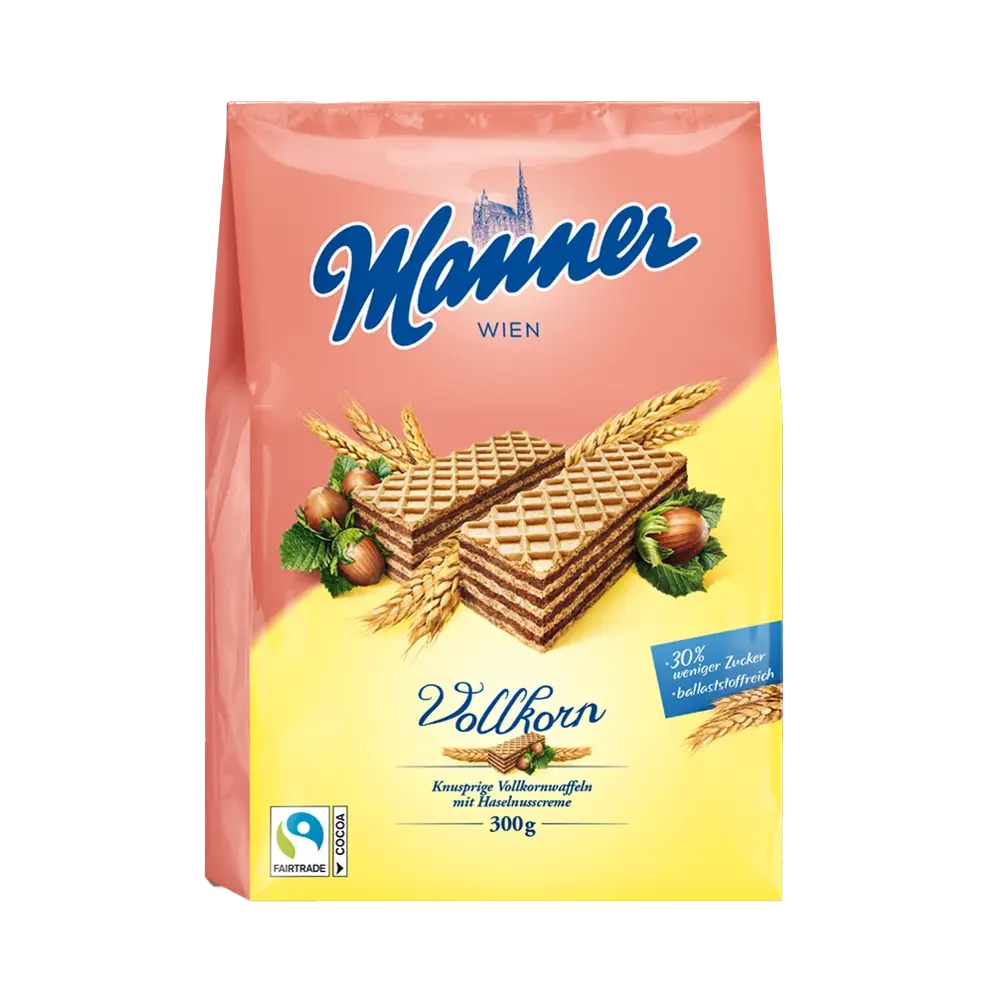 Manner Napolitaner Vollkorn 400g