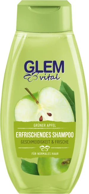 Schwarzkopf GLEM vital Erfrischendes Shampoo Grüner Apfel 350ml