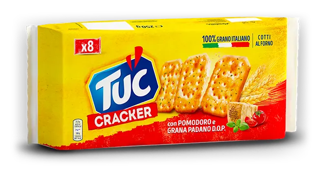 TUC Cracker Tomate mit Grano Padano 250g