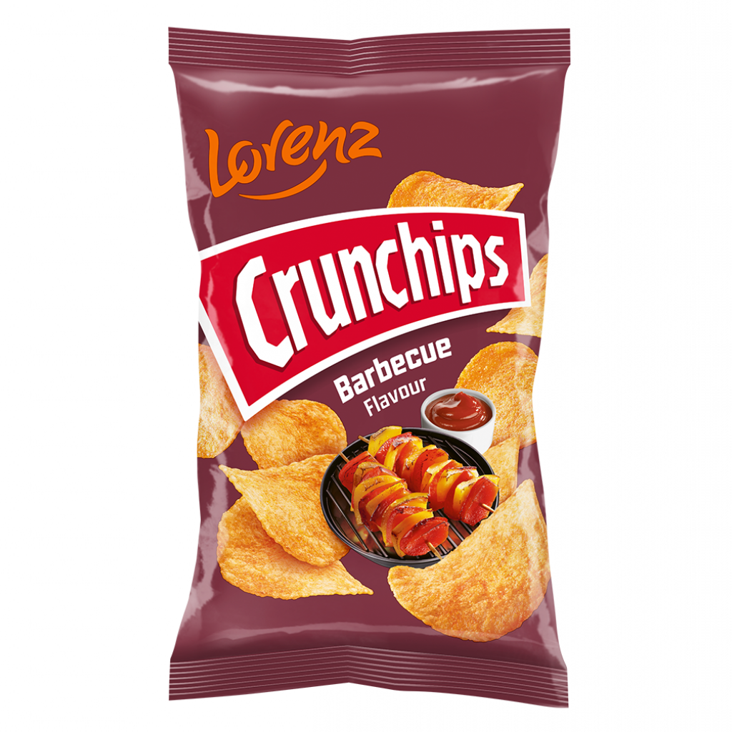 Lorenz Crunchips Barbecue Flavour 130g