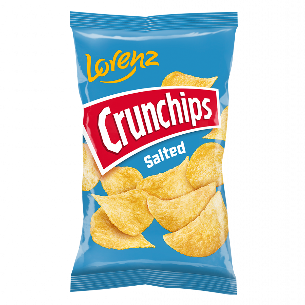 Lorenz Crunchips Salted 150g