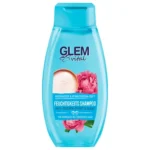 Schwarzkopf GLEM vital Feuchtigkeitsshampoo mit Reiswasser und Pfingstrosenduft 350ml