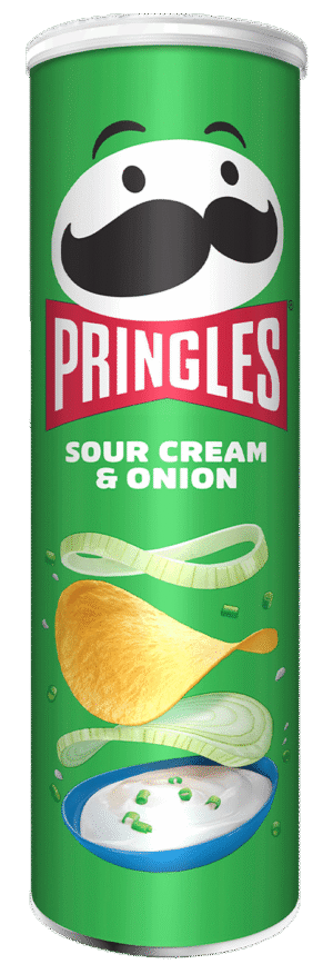 Pringles Kartoffelchips  Sour Cream & Onion 175g