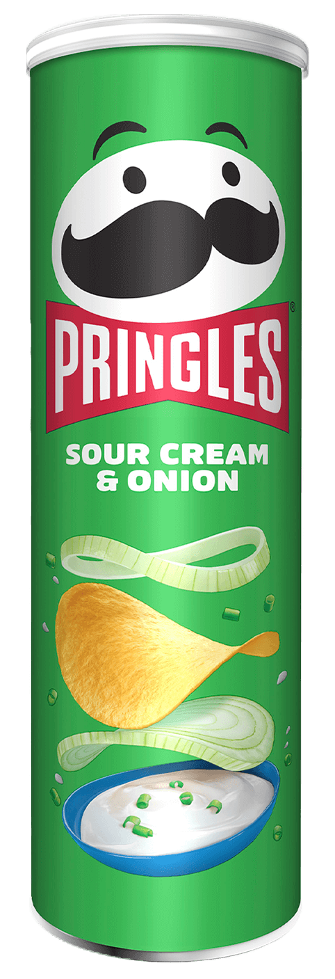 Pringles Kartoffelchips  Sour Cream & Onion 175g