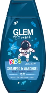 Schwarzkopf GLEM vital Kids Shampoo und Waschgel Heidelbeere 250ml