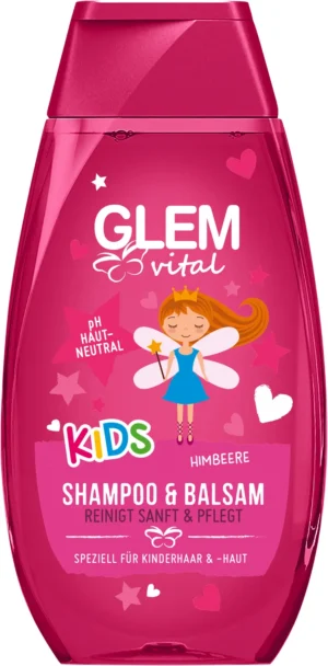 Schwarzkopf GLEM vital Kids Shampoo und Balsam Himbeere 250ml