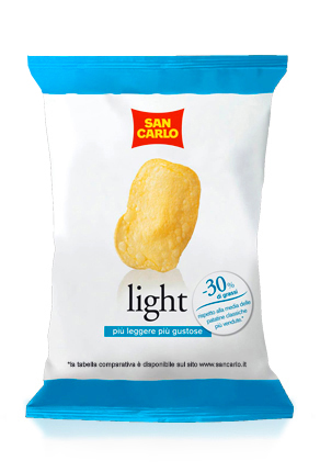 San Carlo Kartoffelchips Light 150g
