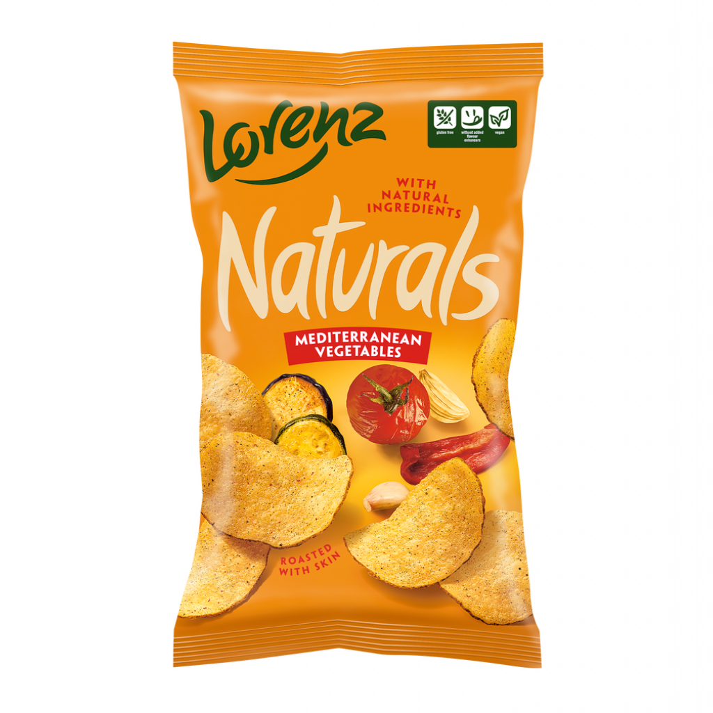 Lorenz Crunchips Naturals Mediterranean Vegetables 220g