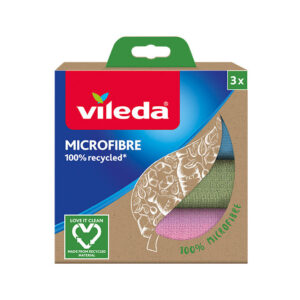 vileda Microfibre Recycled 3 Stück