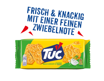 TUC Souer Cream and Onion 100g