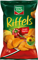 funny-frisch Riffels Chili&Paprika 150g