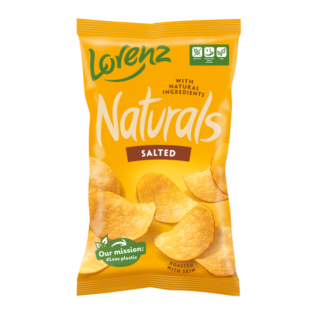 Lorenz Crunchips Naturals Saldet 100g