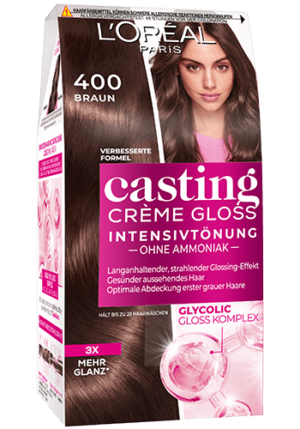L´ORÉAL Paris Casting Créme Gloss Haarfarbe Braun Nr.400