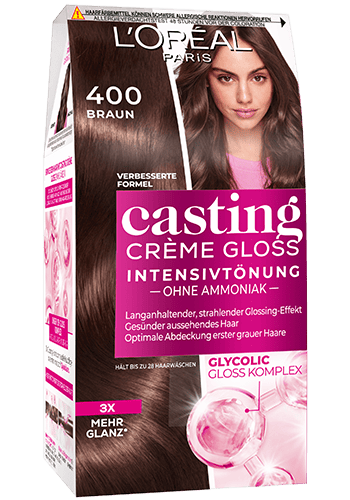 L´ORÉAL Paris Casting Créme Gloss Haarfarbe Braun Nr.400