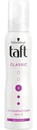 Schwarzkopf taft classic Halt 3 Schaumfestiger Halt und Schutz 150ml