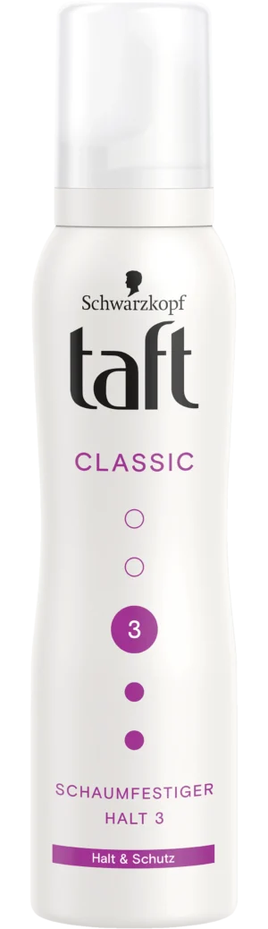 Schwarzkopf taft classic Halt 3 Schaumfestiger Halt und Schutz 150ml