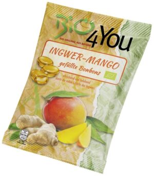 Bio4You Bonbons Mango Ingwer 75g