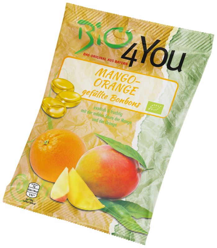 Bio4You Bonbons Mango&Orange 75g