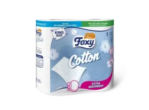 Foxy Toilettenpapier Cotton 4 Rollen