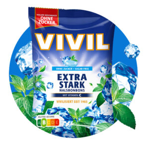 VIVIL Hustenbonbons Extra Stark 60g