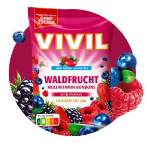 VIVIL Hustenbonbons Waldfrüchte 120g