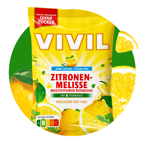 VIVIL Hustenbonbons Zitronenmelisse 60g