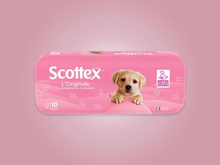Scottex Toilettenpapier Klassisch 10 Rollen