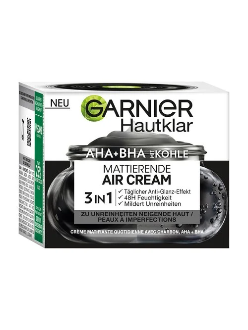 GARNIER Hautklar 3in1 AHA+BHA AIR Creme 50ml