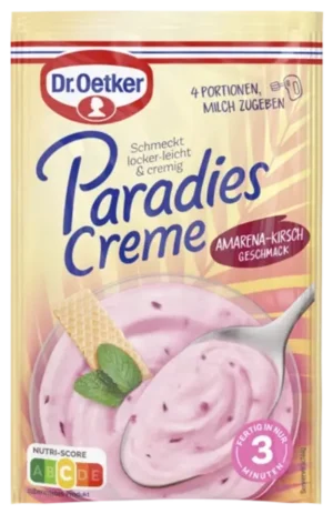 Dr. Oetker Paradies Creme Amarena Kirsche 65g