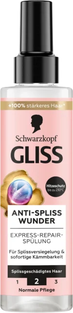 Schwarzkopf Gliss Anti-Spliss Wunder Express Repair Spülung 200ml