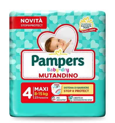 Pampers Baby Dry Pants Nr. 4 Maxi 8-15kg 23 Stück