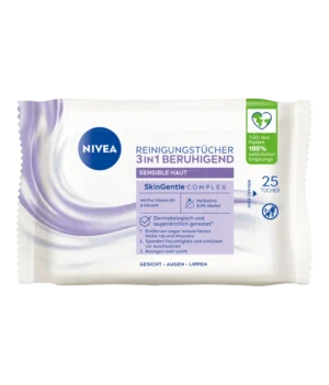 NIVEA Reinigungstücher 3in1 beruhigend 25Stück