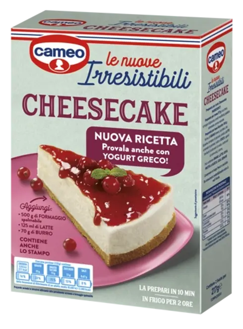 cameo Backmischung Cheesecake 217g