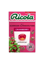 Ricola Kräuterbonbons Cranberry 50g