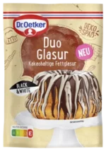 Dr. Oetker Duo Glasur Black&White 125g