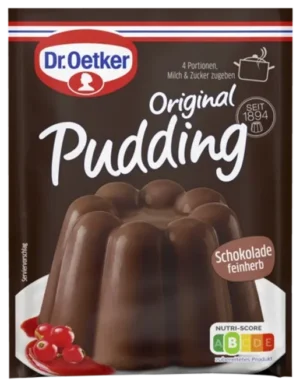 Dr. Oetker Pudding Schokolade feinherb 2x48g