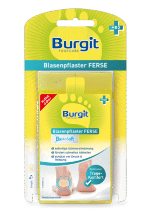 Burgit Blasenpflaster Ferse 5 Stück