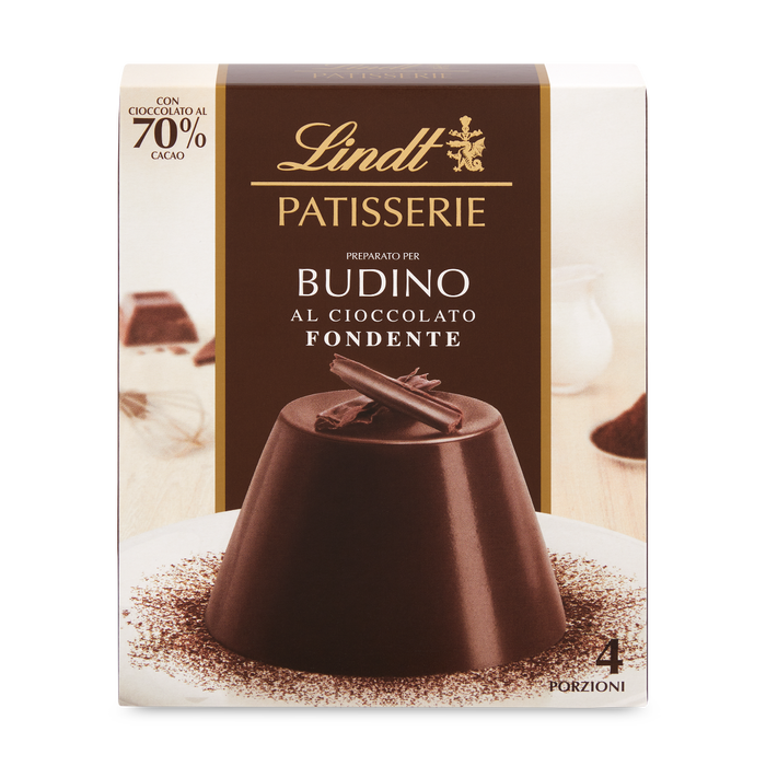 Lindt Patisserie Pudding Pulver Dunkel 95g