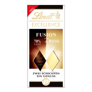 Lindt Excellence Fusion 70% Cacao&Weiß 100g