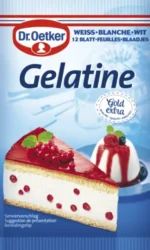 Dr. Oetker Gelatine weiß 12 Blätter 20g