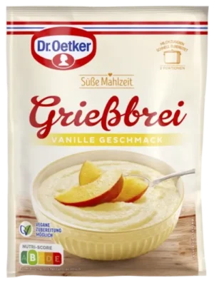 Dr. Oetker Süße Mahlzeit Grießbrei mit Vanillegeschmack 90g