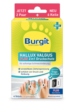 Burgit Hallux Valgus 2in1 Druckschutz 4 Stück