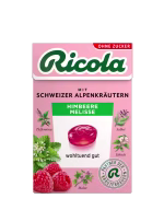 Ricola Kräuterbonbons Himbeere&Melisse 50g